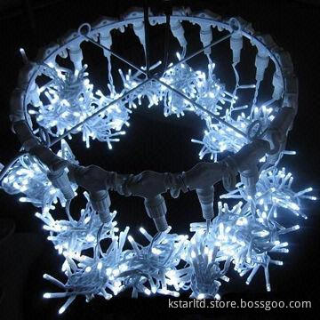 LED chandelier, made of mini LED lamps, for outdoor and indoor use